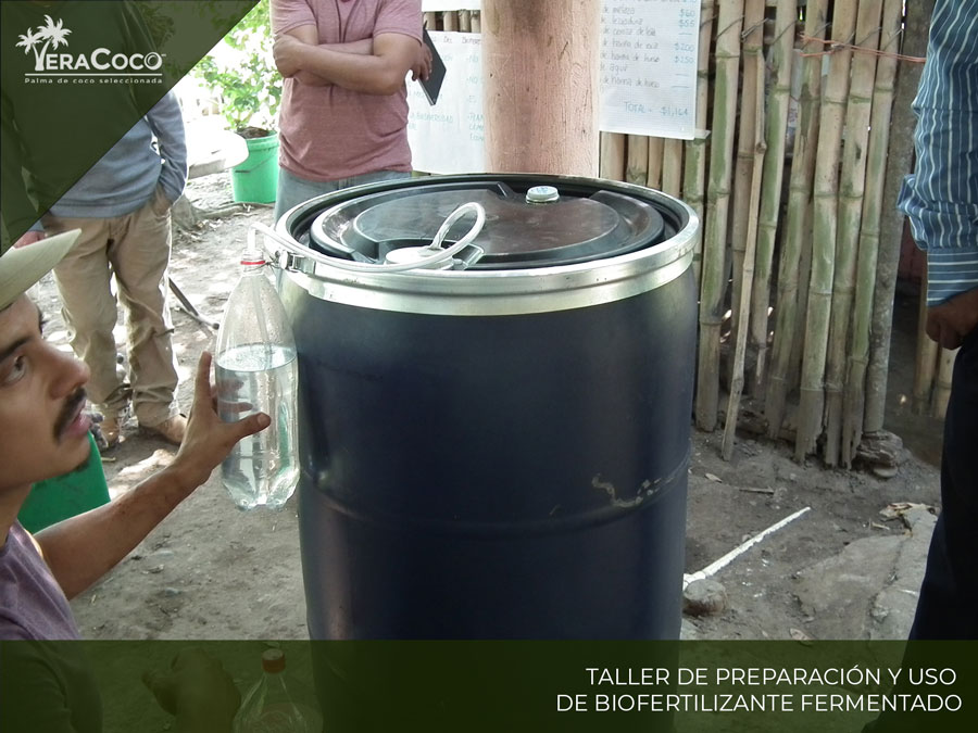 Taller de Preparación y uso de Biofertilizante Fermentado